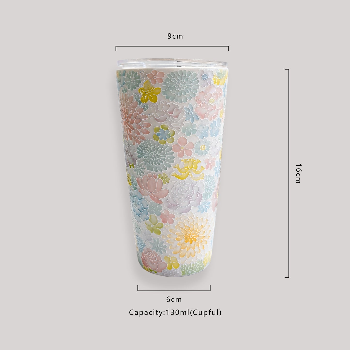 Myriad Blooms Porcelain Collection-Cola cup(B)