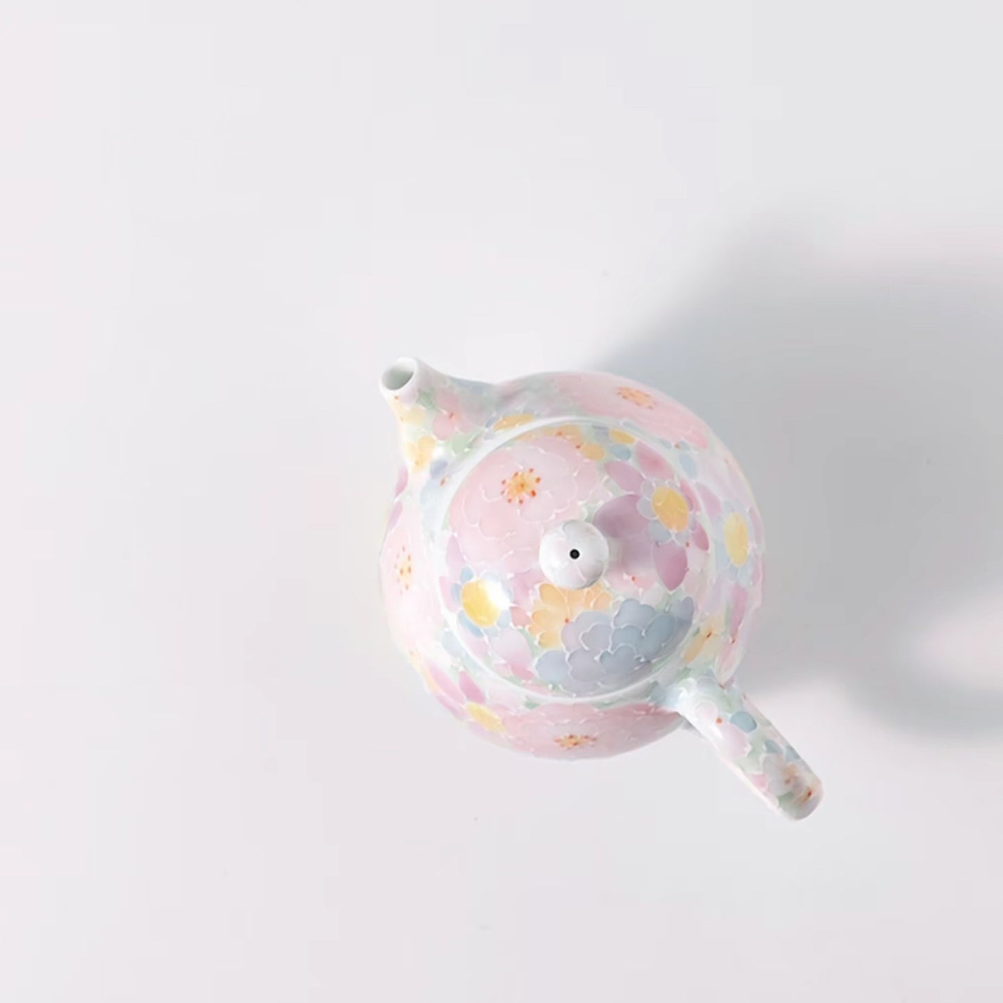Myriad Blooms Porcelain Collection-Dragon Egg Teapot