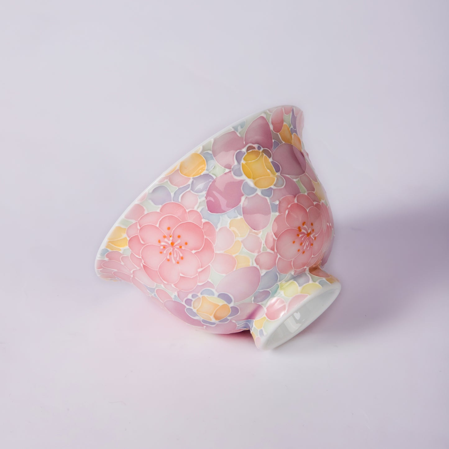 Myriad Blooms Porcelain Collection-Flared Rim Cup